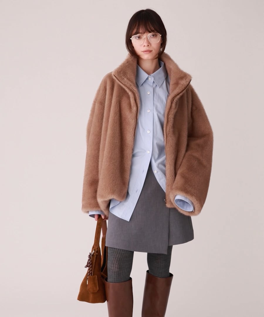 先行予約】ファーショートコート | [公式]バビロン（BABYLONE）通販