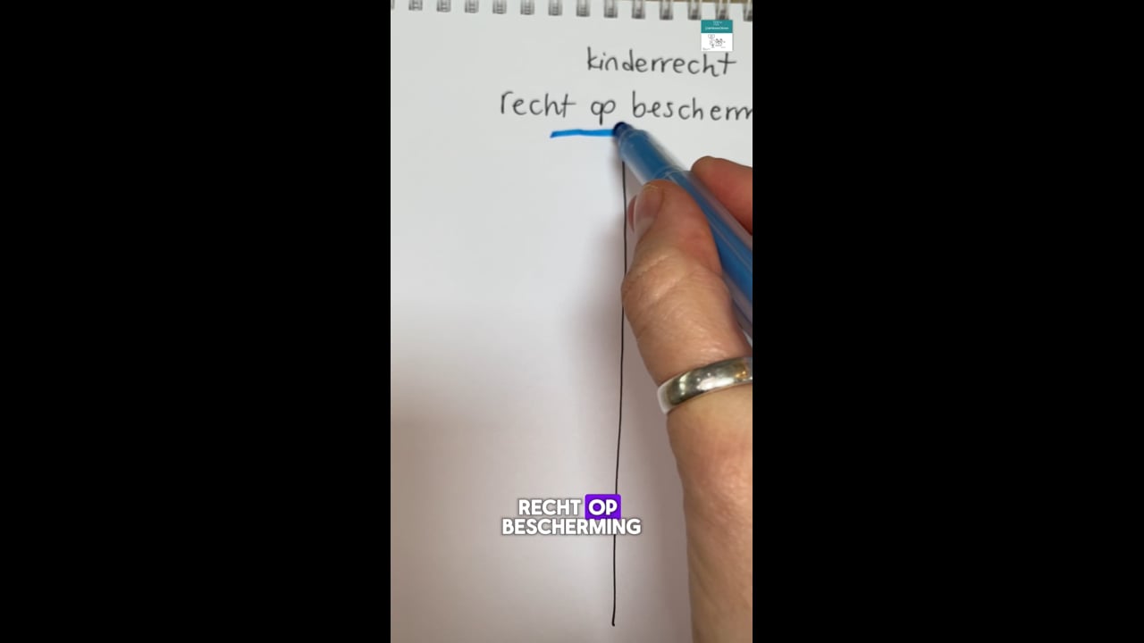 Kinderrecht voorbeeld: recht op bescherming