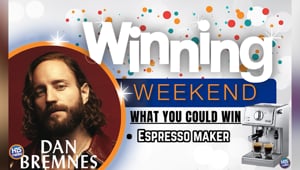You Could Win An Espresso Machine