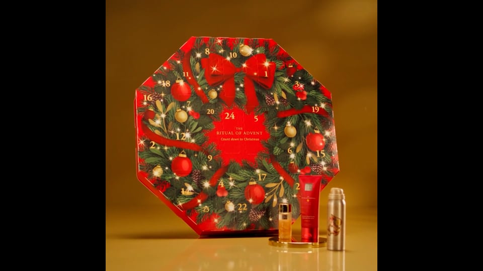 CALENDRIER DE L AVENT RITUALS PERSONNALISABLE 'COURONNE'