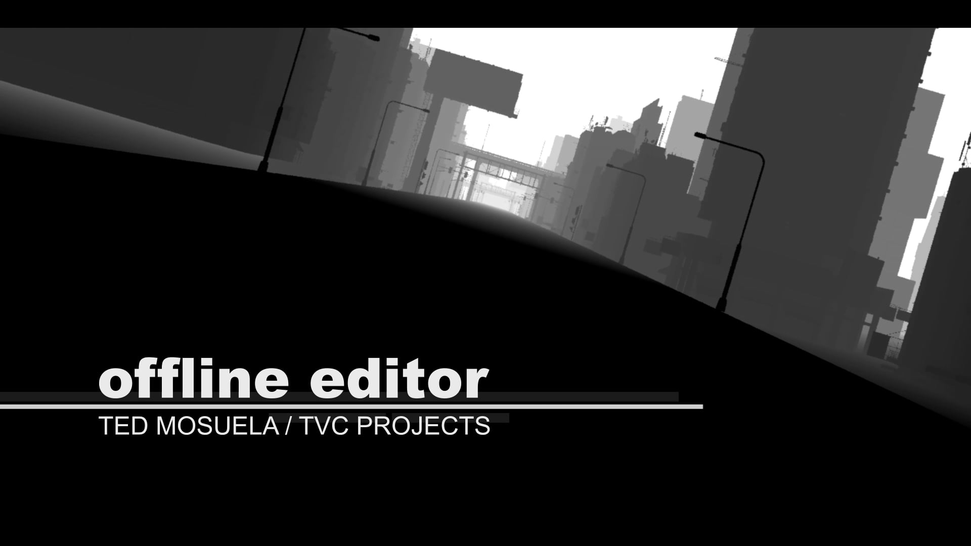 Ted Mosuela / Offline Editing Reel / TVC
