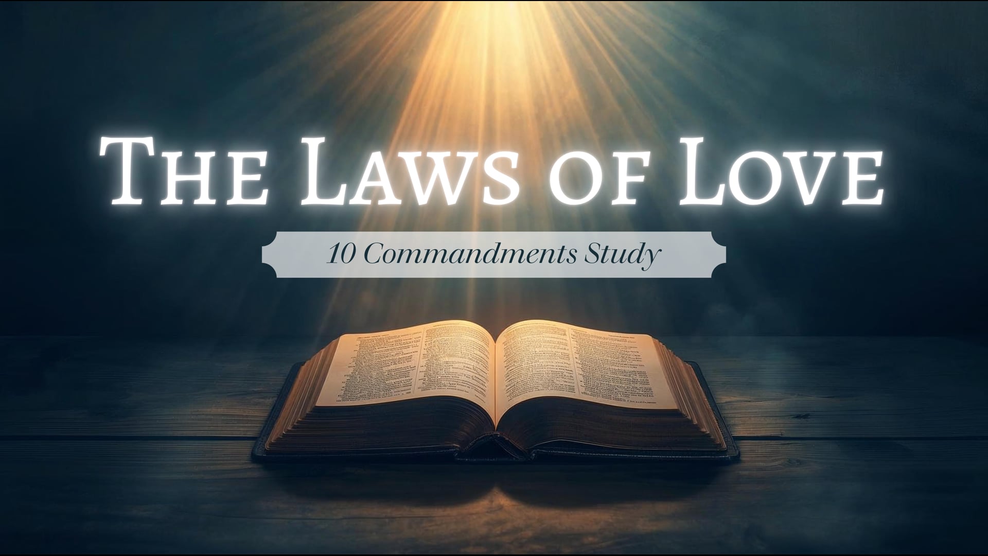 The Laws Of Love Stewardship Edition | October 12, 2025