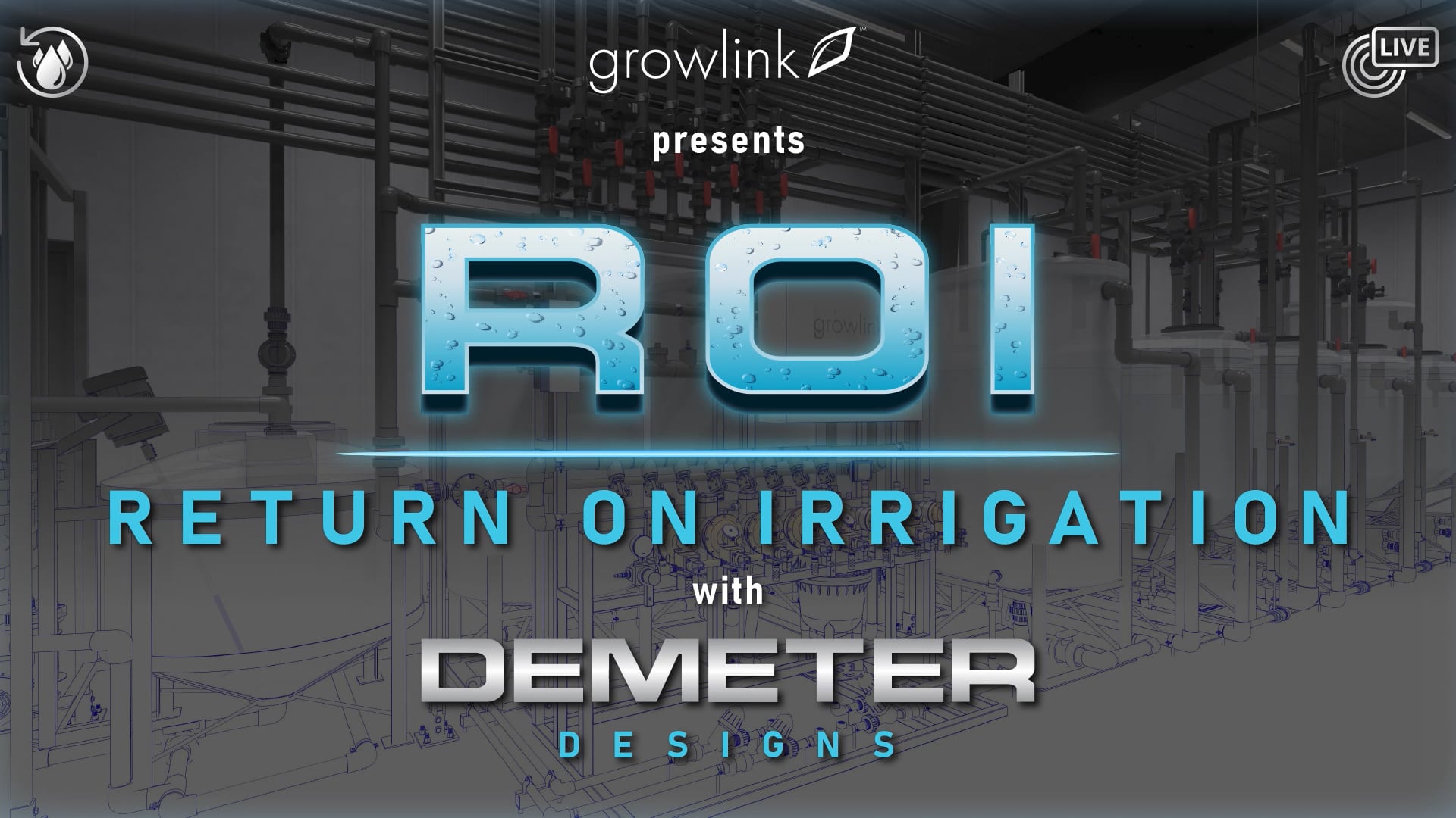 ROI: Return On Irrigation w/Demeter Designs