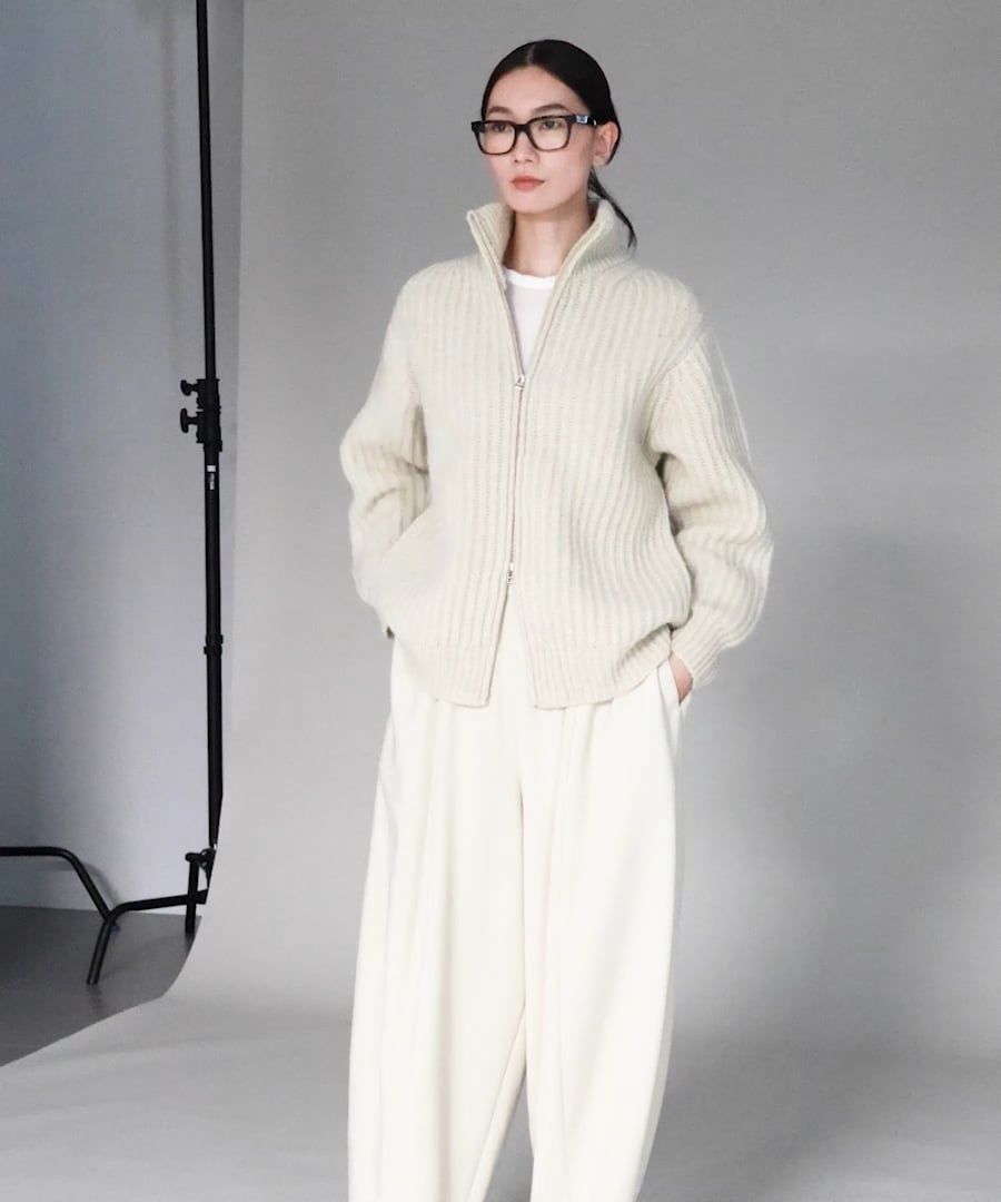 Curensology アゼアミニットブルゾン WEB限定】アゼアミニットブルゾン | [公式]カレンソロジー