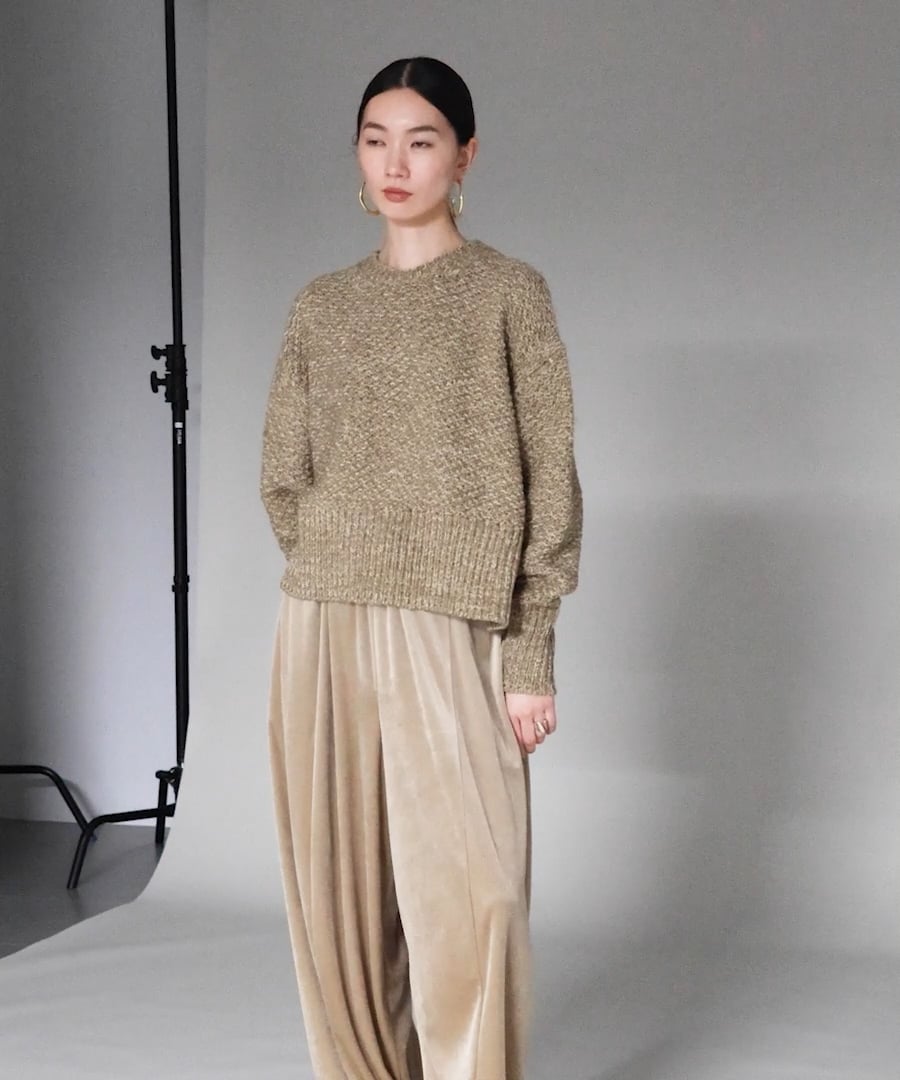 先行予約】カノコアミMIXニットプルオーバー | [公式]カレンソロジー