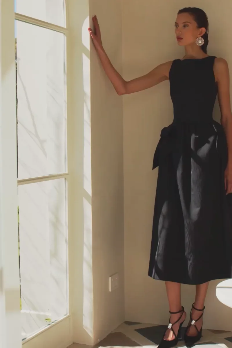 Narcissa Midi Dress – Rebecca Vallance