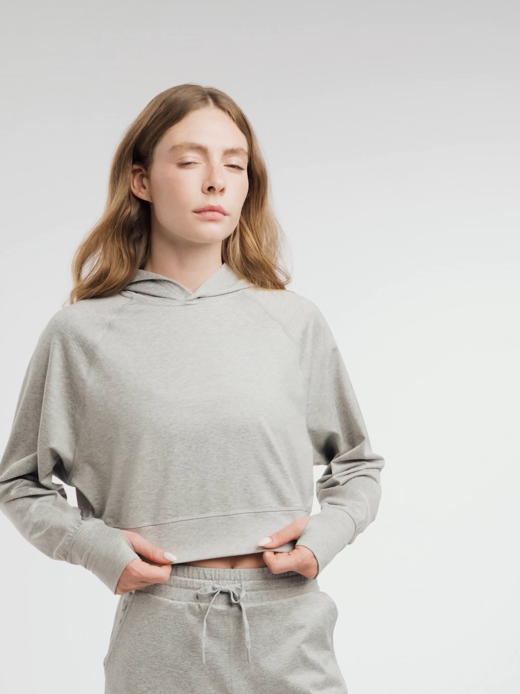 סווטשירט קפוצ’ון מבד ilios