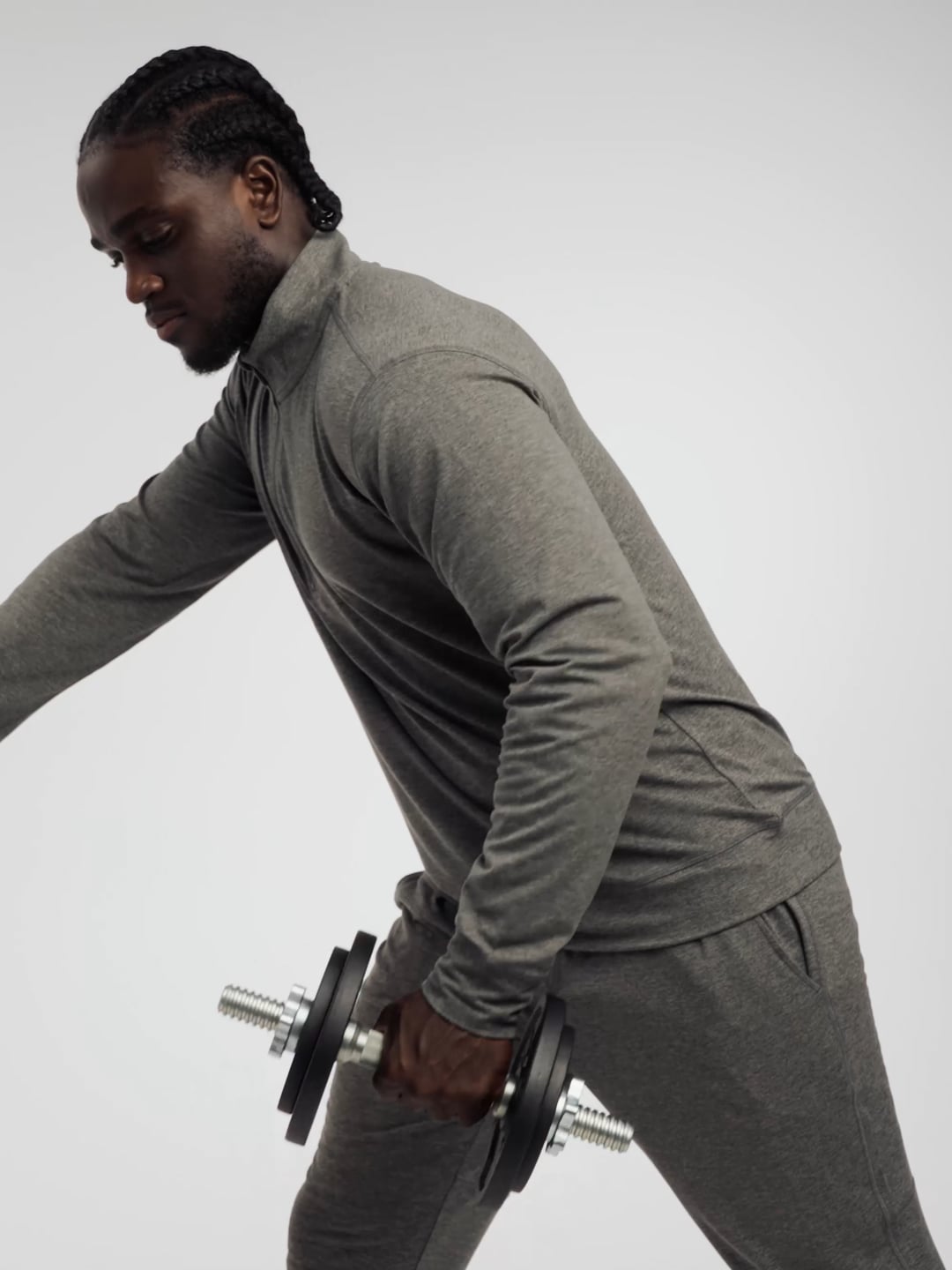 סווטשירט חצי רוכסן