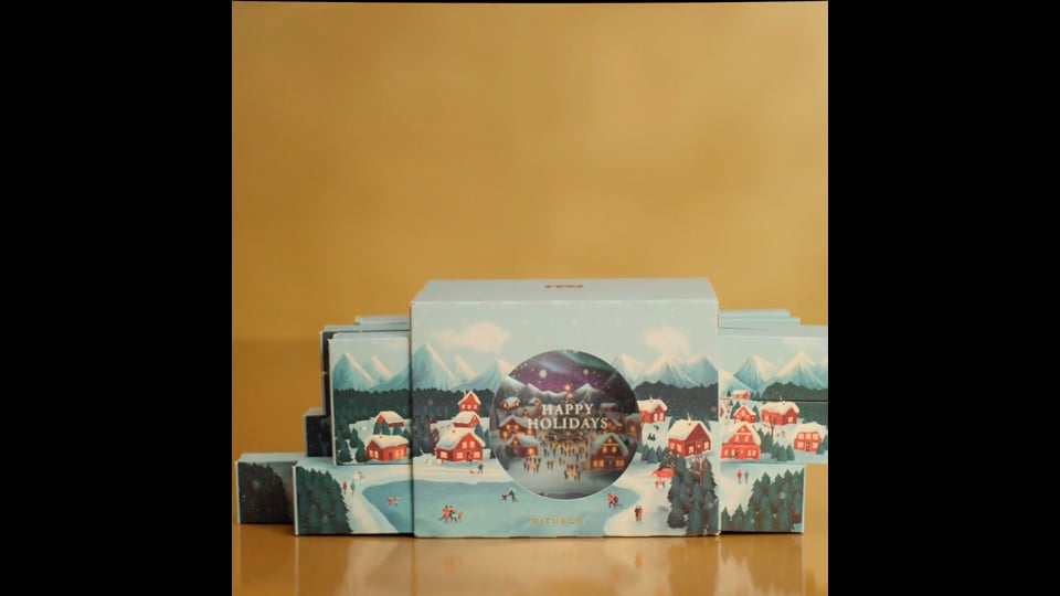 CALENDRIER DE L AVENT RITUALS PERSONNALISABLE 'DIORAMA'