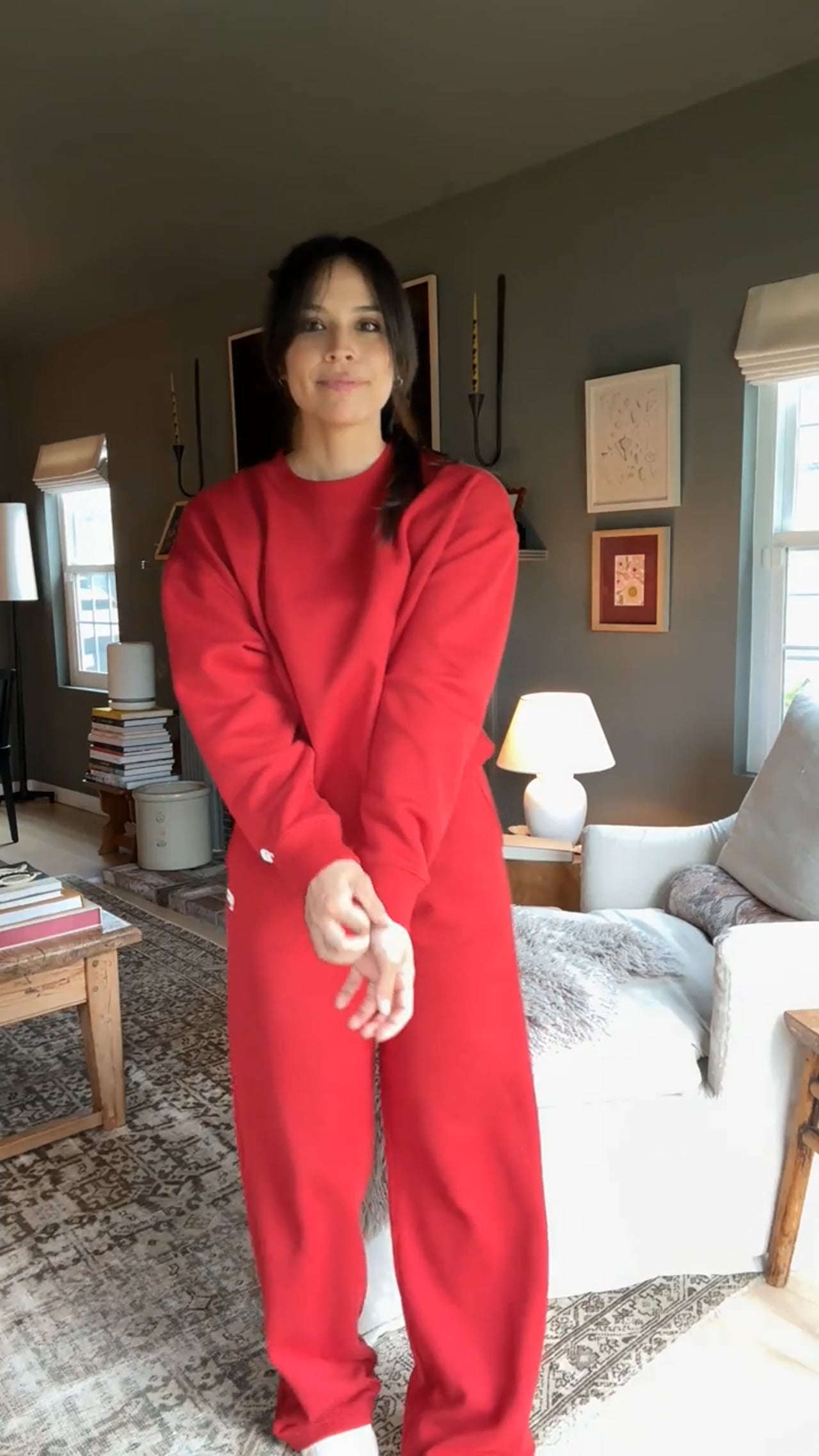 HOUSE OF LOTUS ラップチュニック レッド Gift Guide | Fabletics