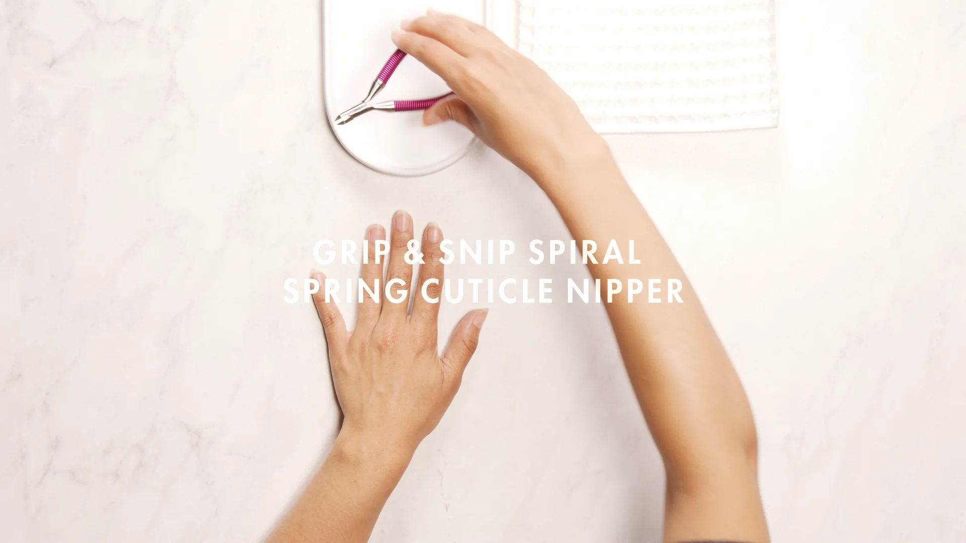 Tweezerman Grip & Snip Spiral Spring Cuticle Nipper – Tweezerman UK