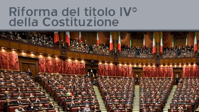 Riforma del Titolo IV° e ruolo dell'Avvocatura - 19/10/2011