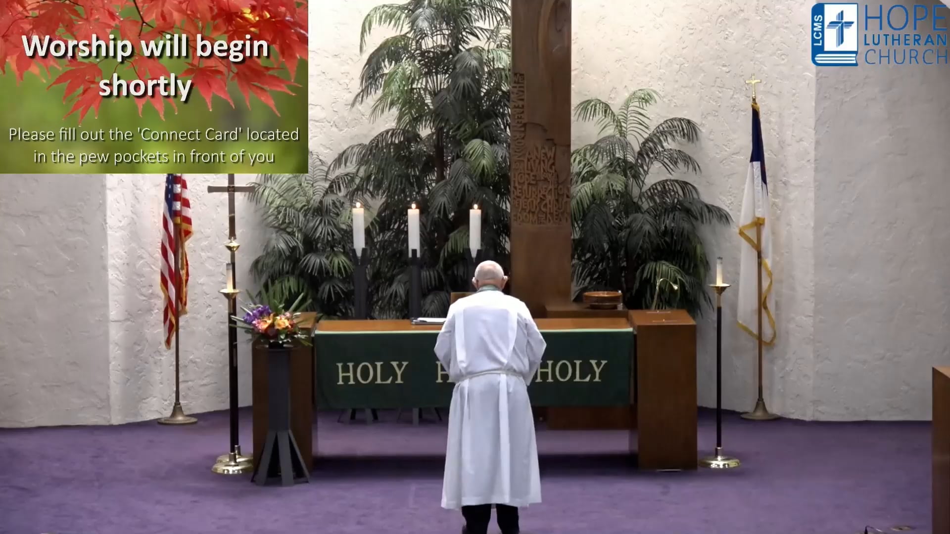 Hope Lutheran Church - Blended Worship October 12, 2025