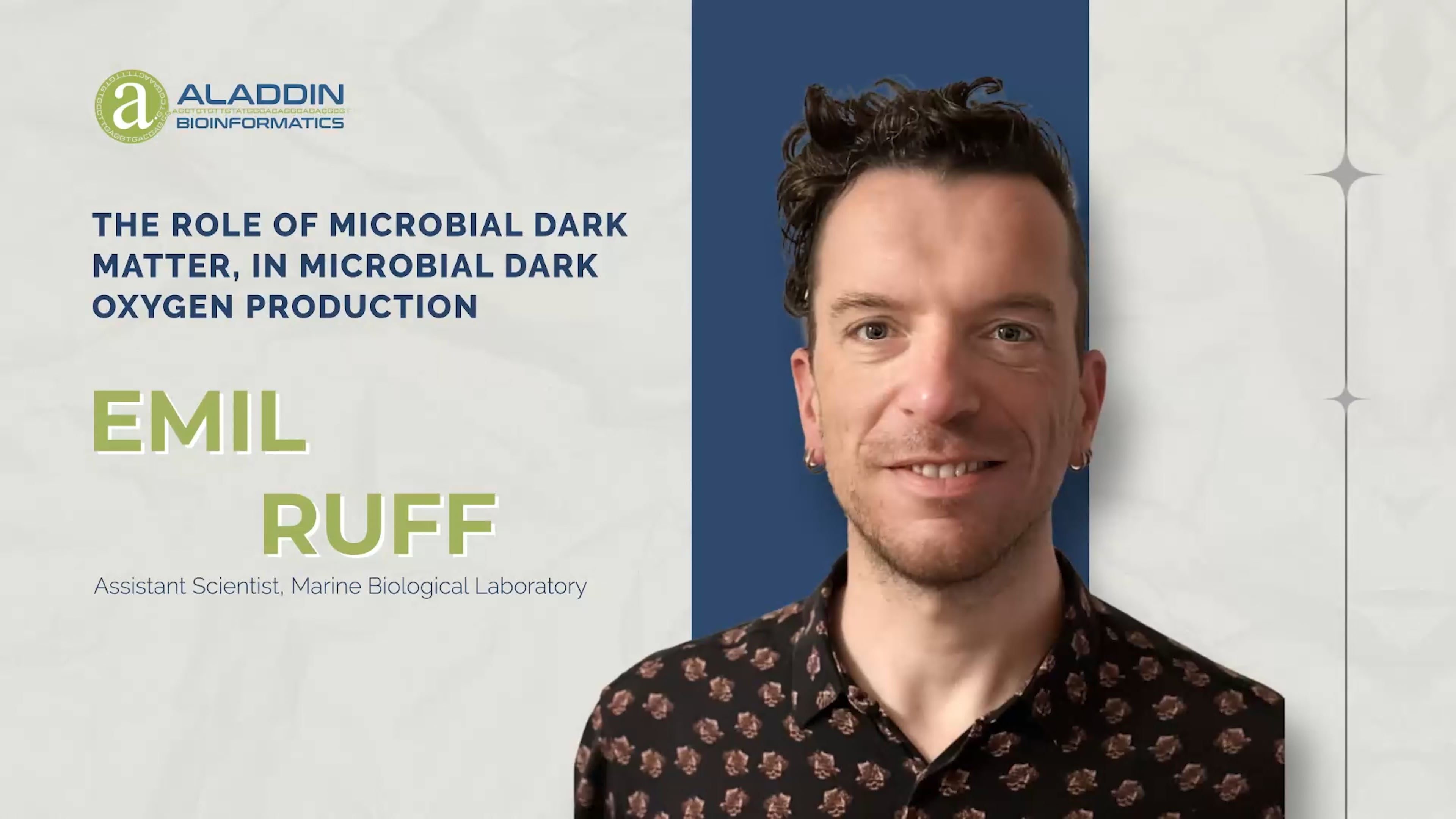 Thumbnail for video: The Role of Microbial Dark Matter, in Microbial Dark Oxygen Production
