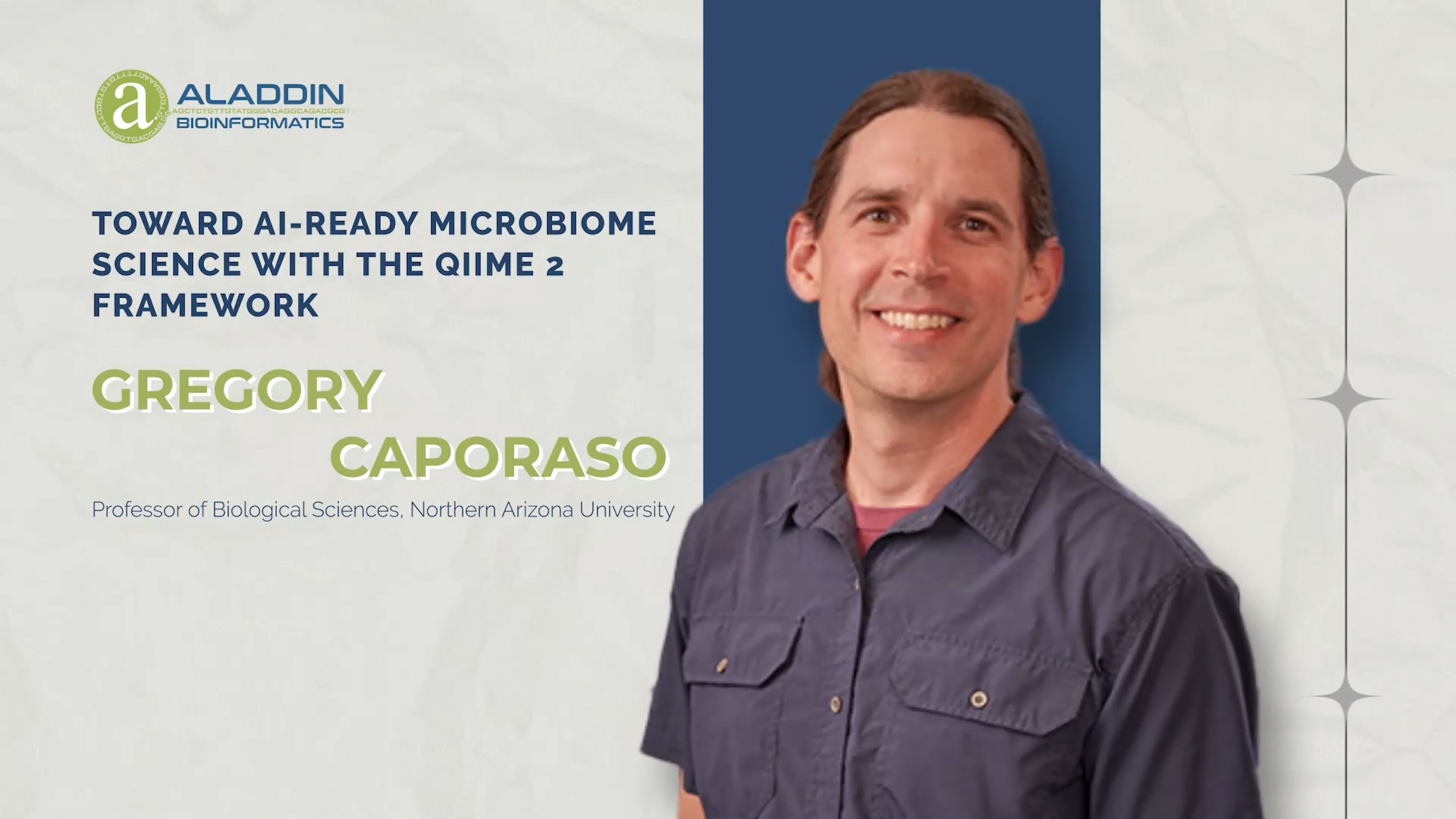 Thumbnail for video: Toward AI-Ready Microbiome Science with the QIIME 2 Framework