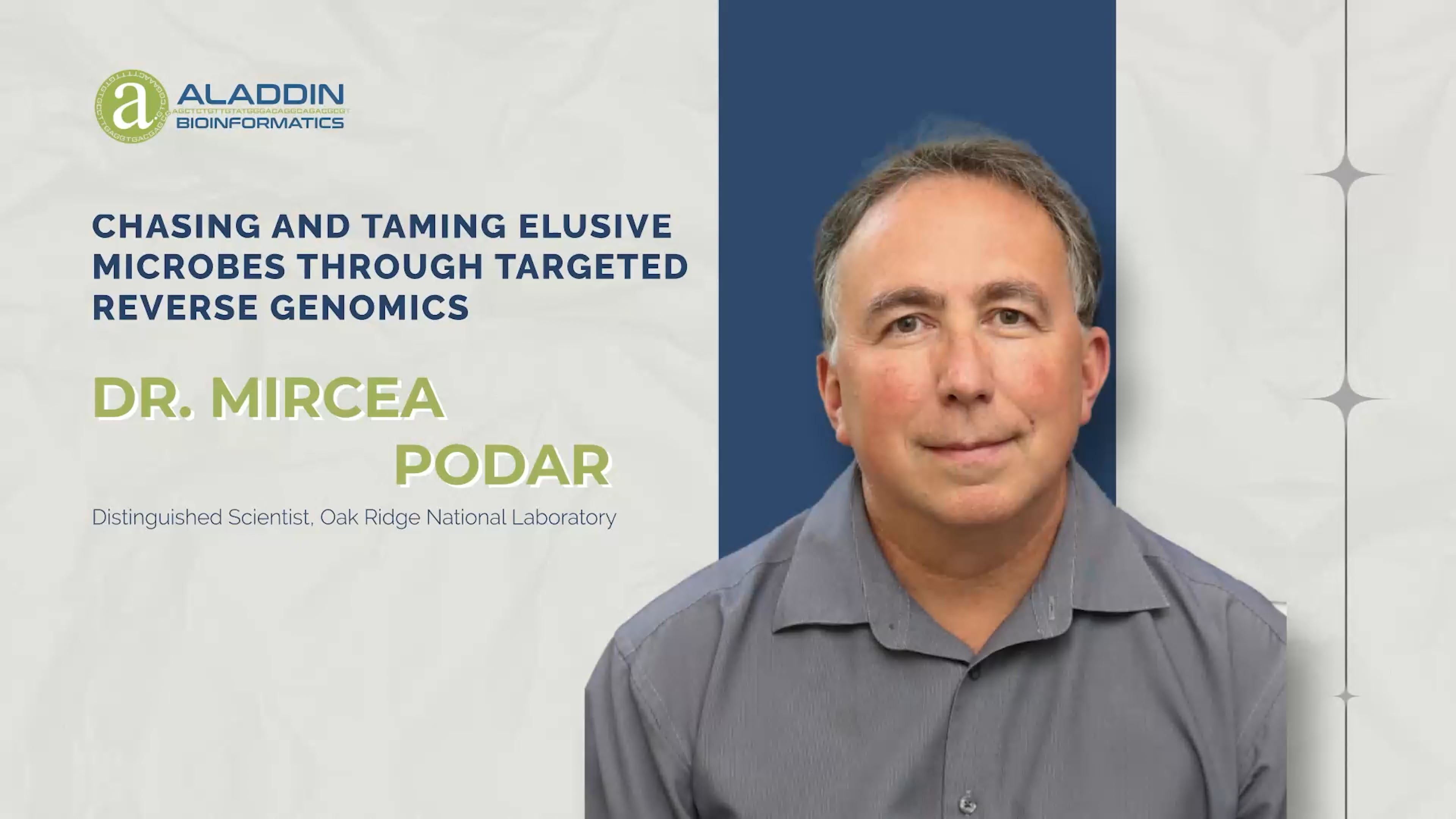 Thumbnail for video: Chasing and Taming Elusive Microbes Through Targeted Reverse Genomics