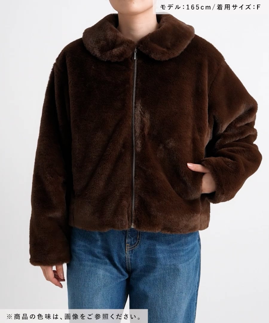 襟取り外し可能】ファーブルゾン | [公式]ローリーズファーム （LOWRYS