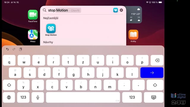 Stop-motion animace s iPadem
