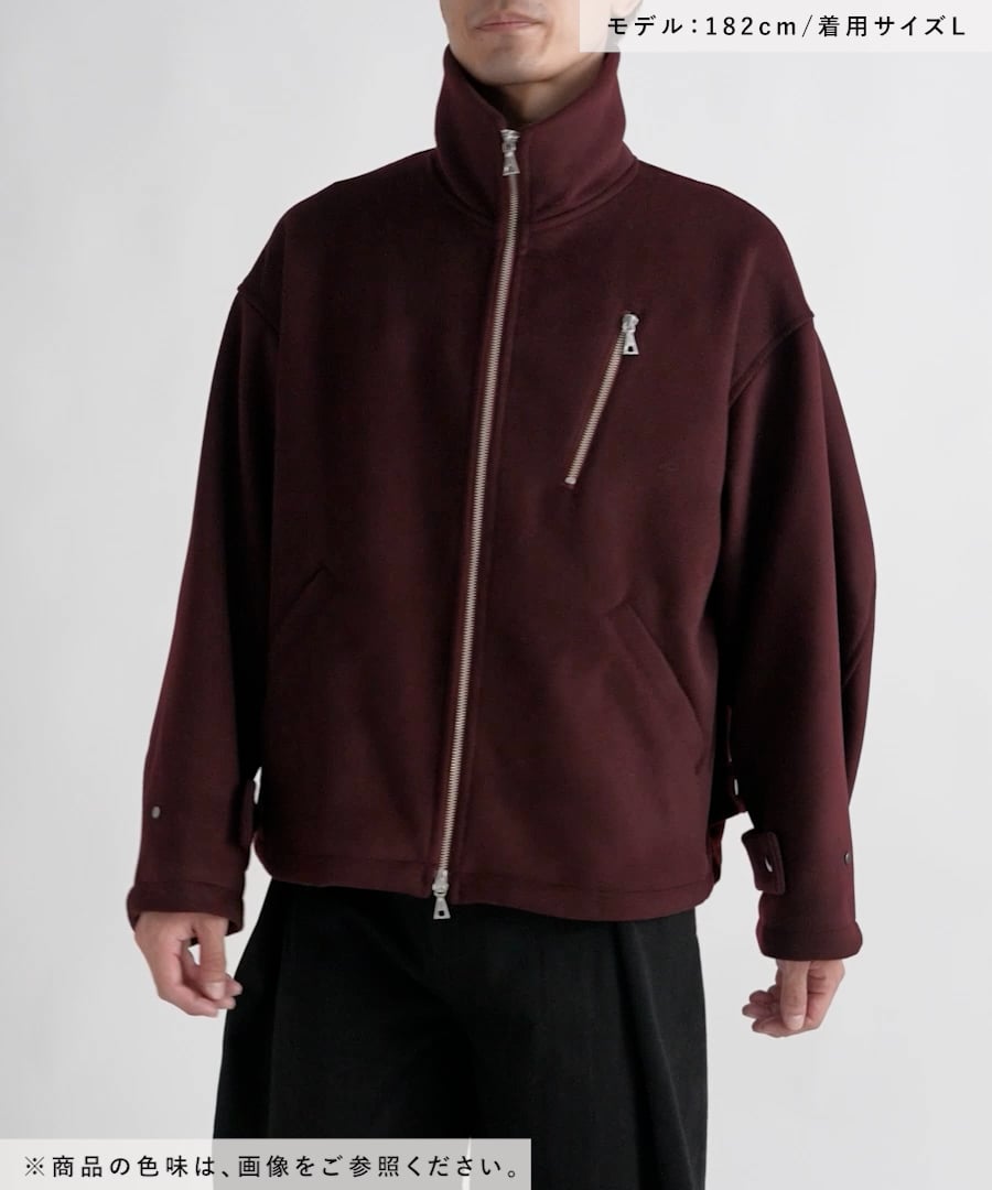 ウールZIPスタンドブルゾン | [公式]ハレ（HARE）通販