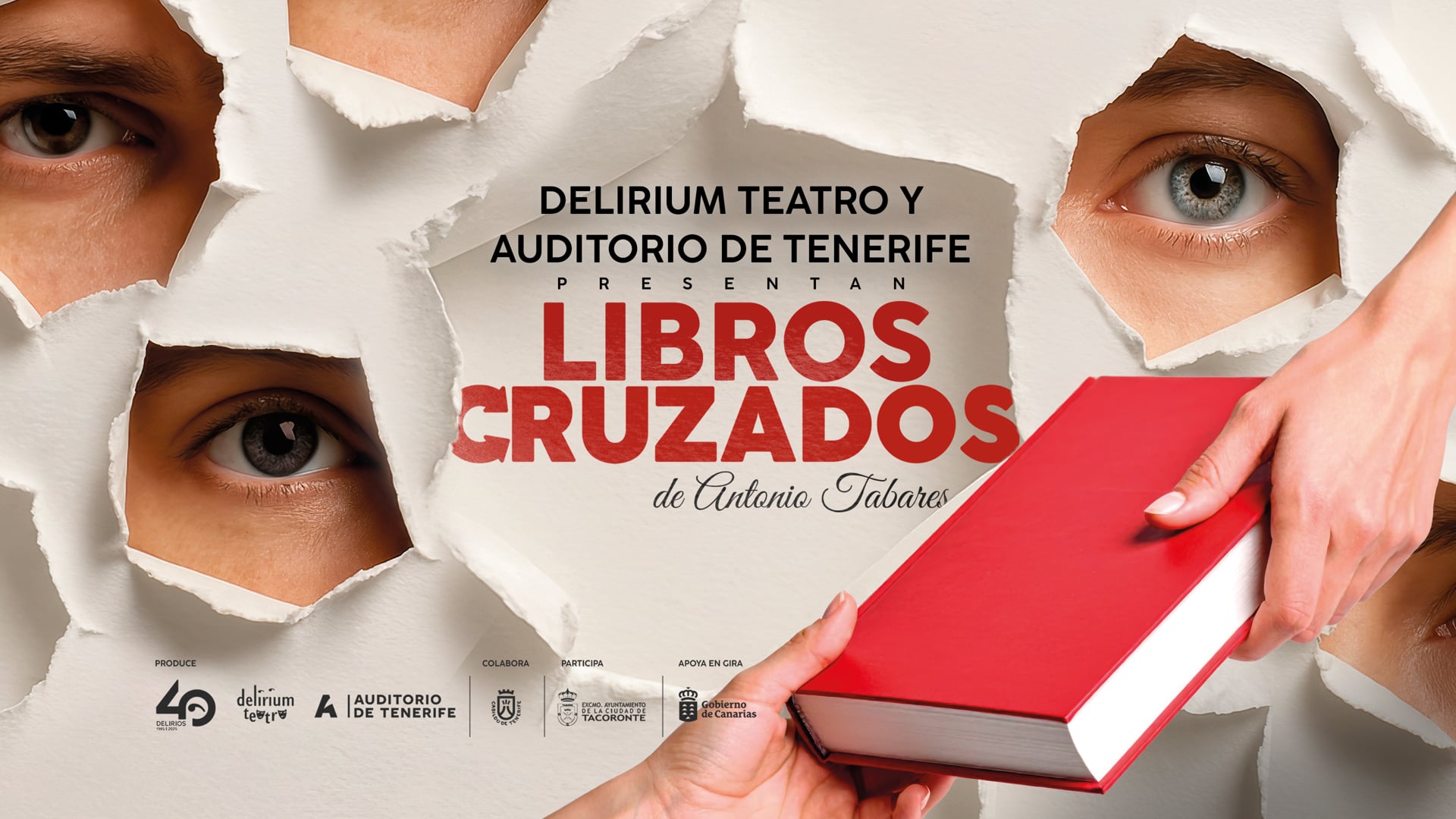 LIBROS CRUZADOS (TRÁILER OFICIAL) - DELIRIUM TEATRO 2025