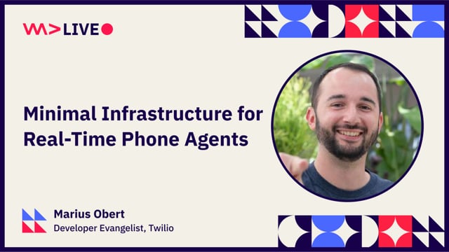 Minimal infrastructure for Real‑Time Phone Agents: transcripts in, responses out