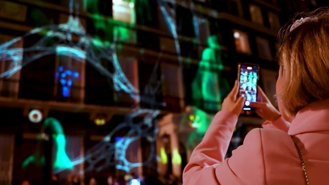 Halloween Projections For Home House London Party