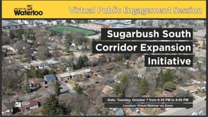 Oct 7 2025 - Sugarbush corridor expansion initiative virtual meeting