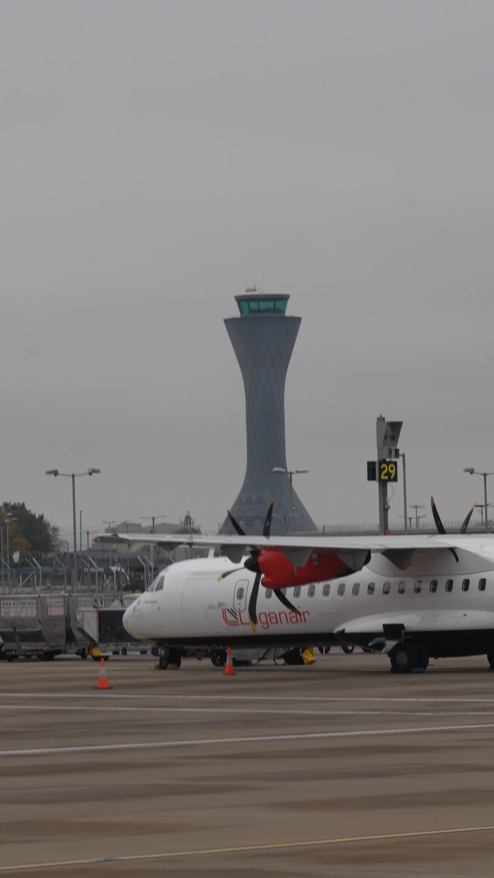 Edinburgh Airport PQ concrete works
