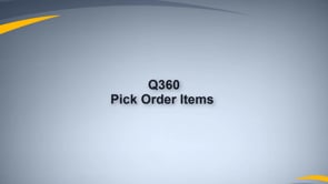 Pick Items