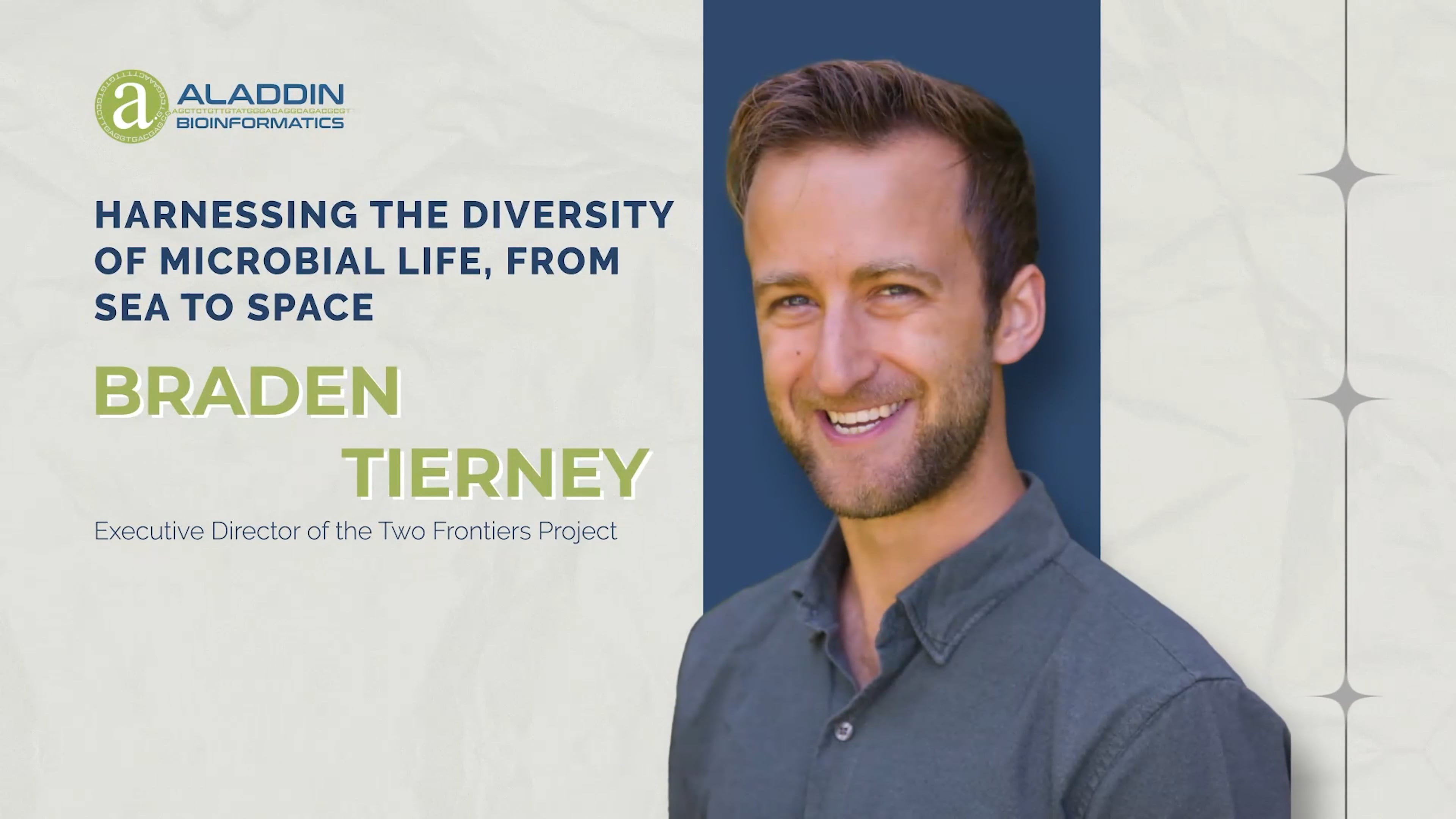 Thumbnail for video: Harnessing the Diversity of Microbial Life, from Sea to Space