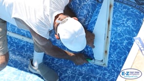 How to Cut Out the Stairs on a New Vinyl Liner Install