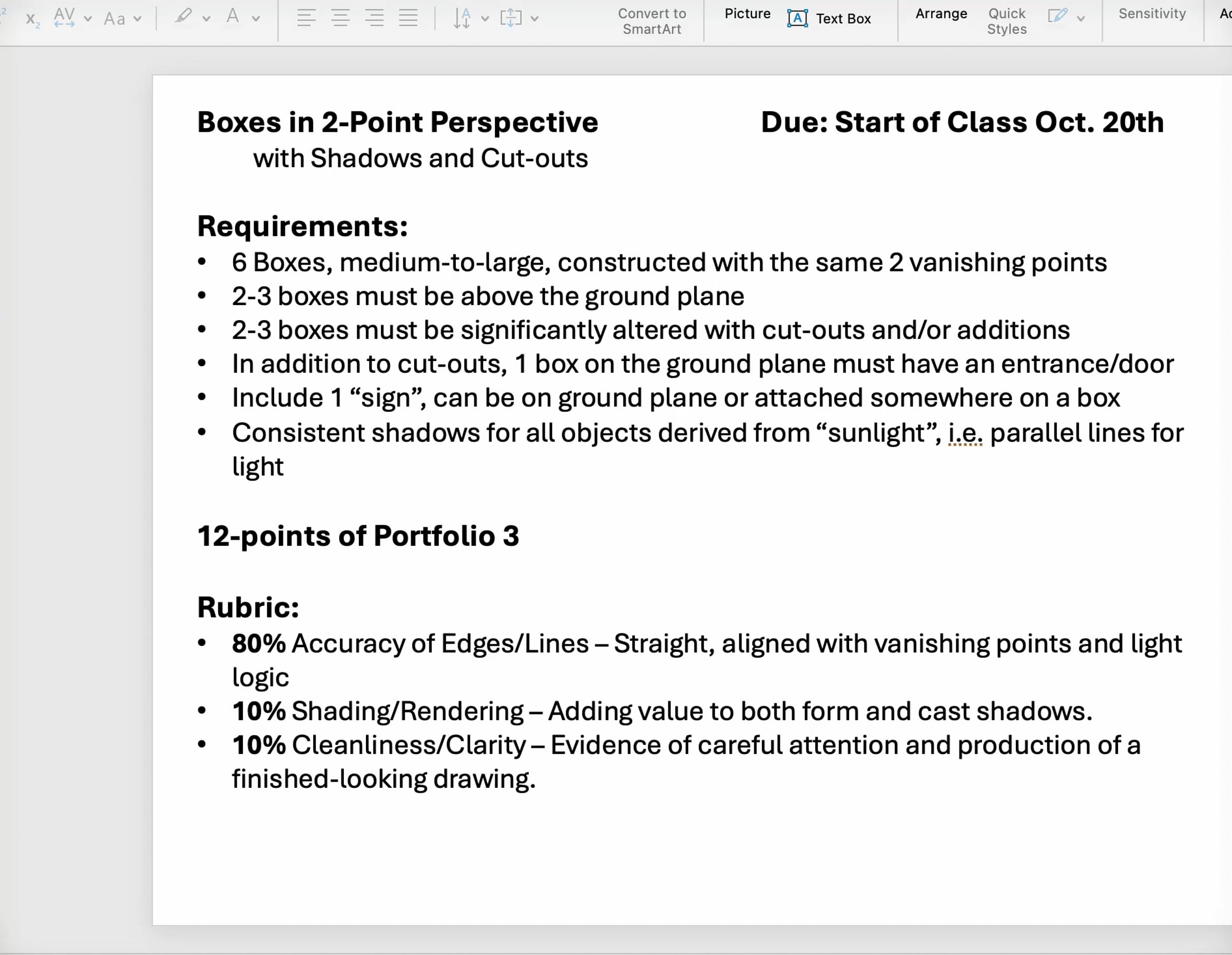 2-Point Assignment
