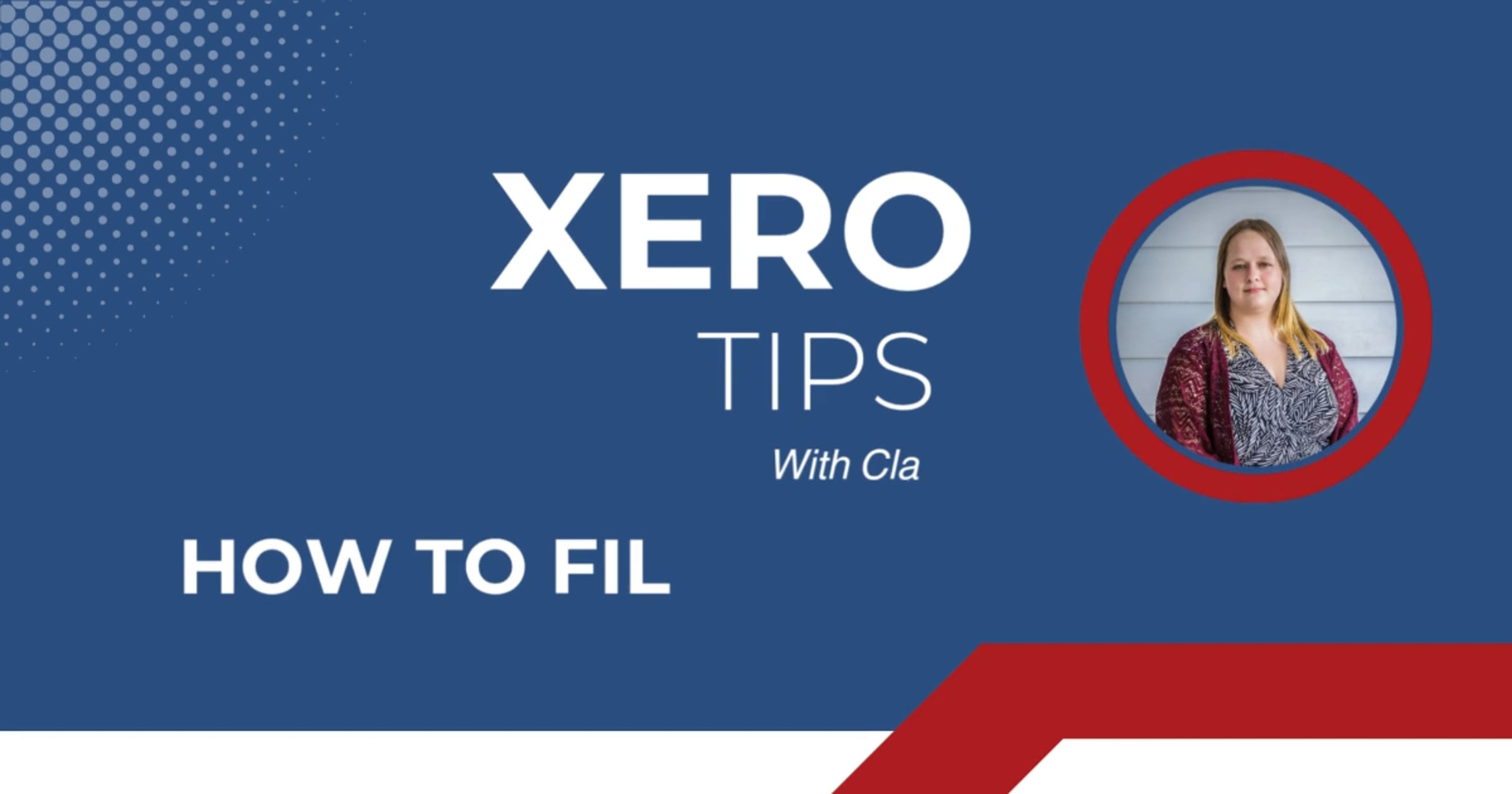 Xero Tips Video for Clients | Videos & Movies on Vimeo