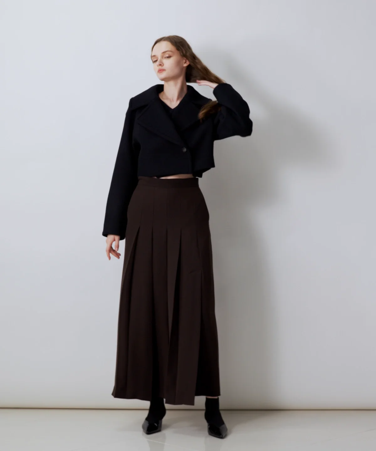 Sov. / メルトンウールクロップドジャケット OUTERS Night STORE