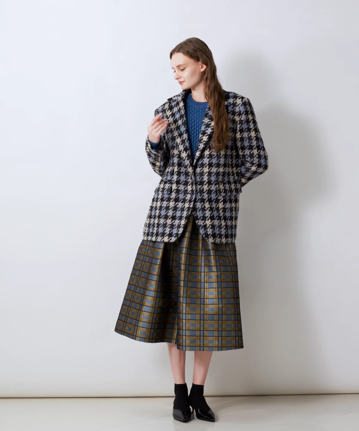 Sov. / ロービングチェックジャケット OUTERS Night STORE | ダブル