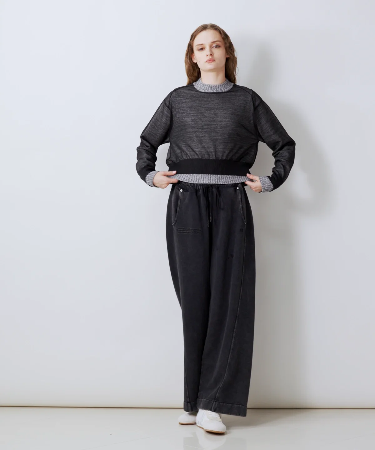 d*7様 d.i.a トップス ESSENTIAL / フィラメン天竺 レイヤードトップス TOPS Night STORE