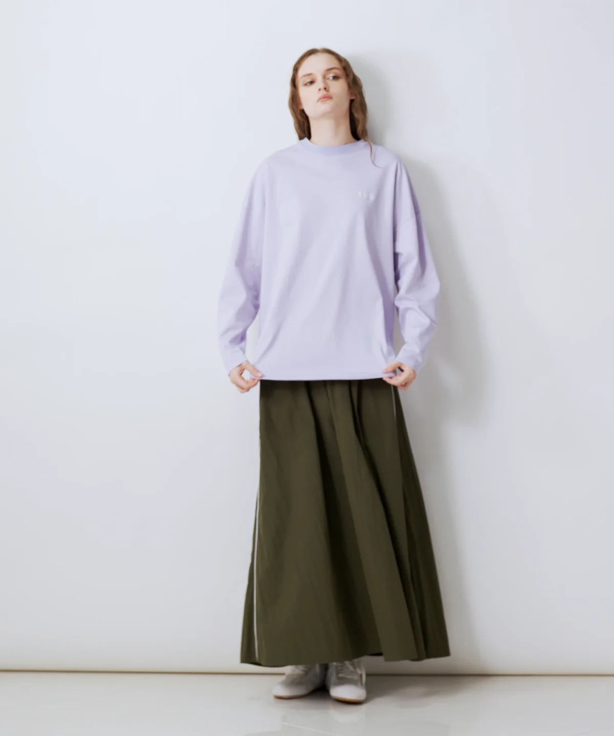 ESSENTIAL / ナイロンタフタフレアスカート BOTTOMS Night STORE