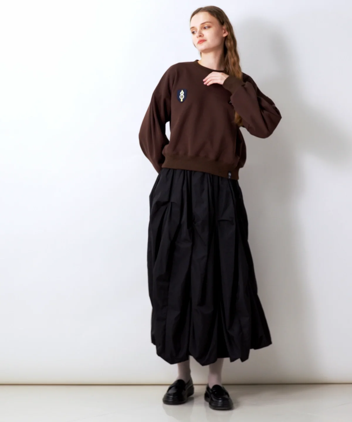 DSC / ランダムタック バルーンスカート BOTTOMS Night STORE | ダブル