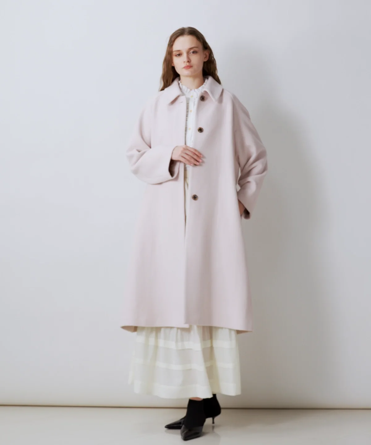 Sov. / アンゴラ ロングコート OUTERS Night STORE | ダブル