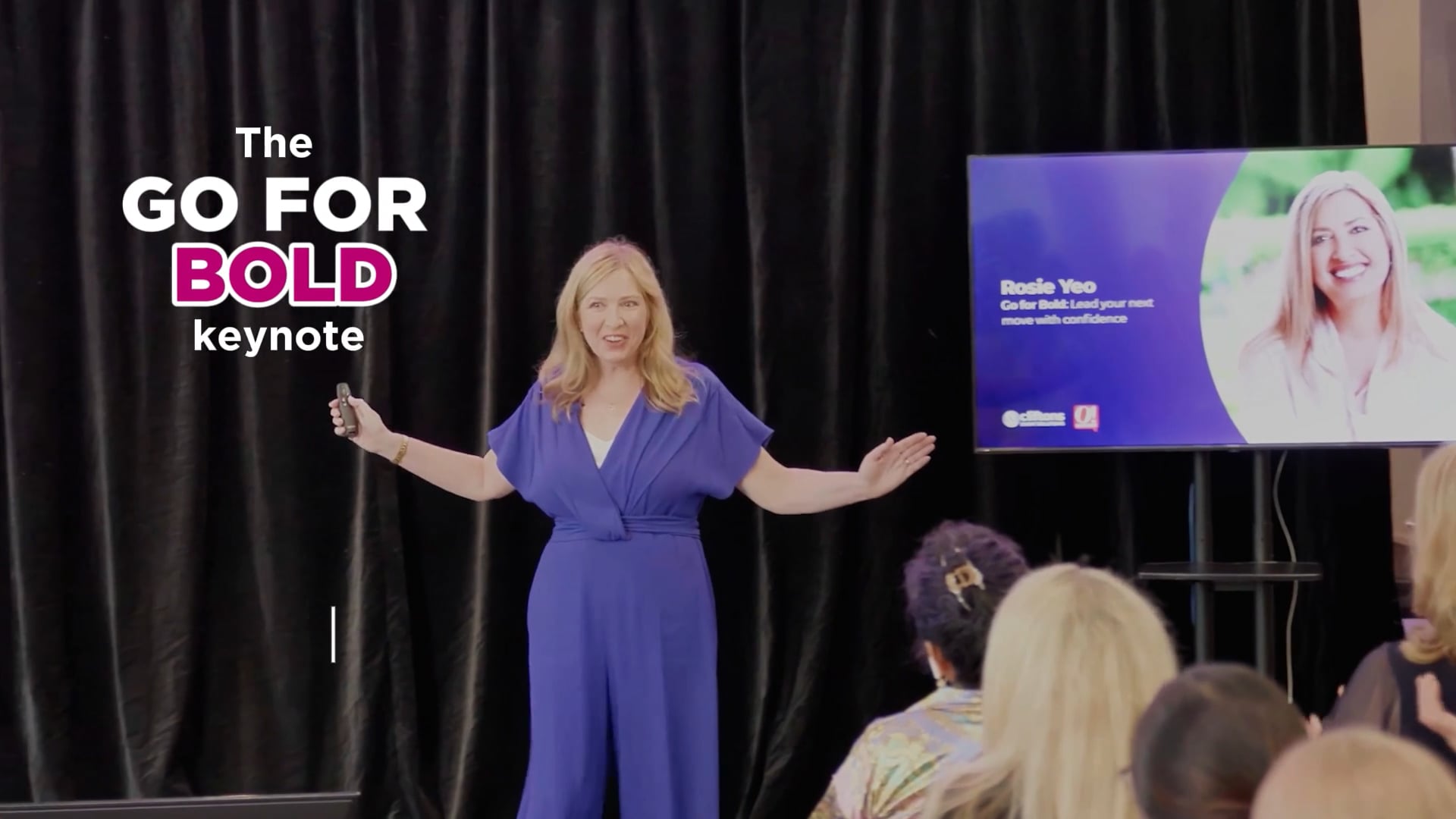 Go for Bold Keynote with Rosie Yeo