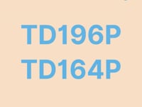 TD196P y TD164P bocinas