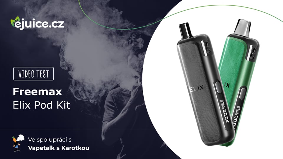 Freemax Elix Pod Kit - video test (CZ)
