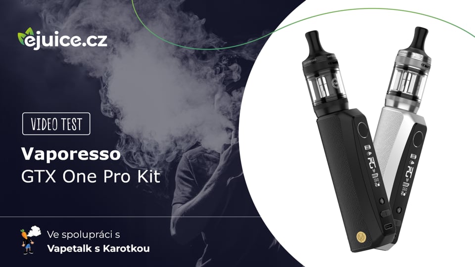 Vaporesso GTX One Pro Kit - video test (CZ)