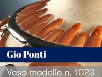 Gio Ponti (1891-1979) Per manifattura Doccia 1927 ca, modello 1023