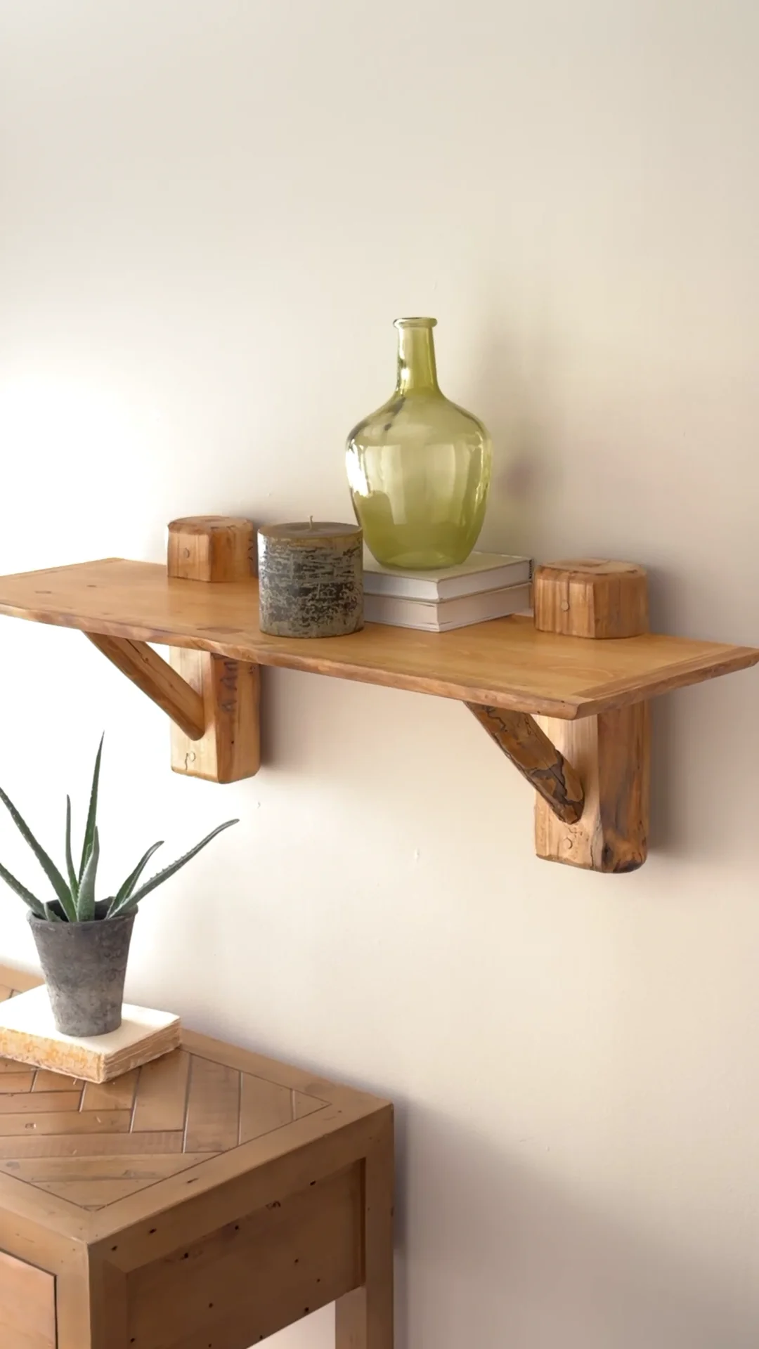Aspen Wall Shelf - 36 Inch | Black Forest Decor