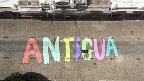 DRONE OVER ANTIGUA, GUATEMALA