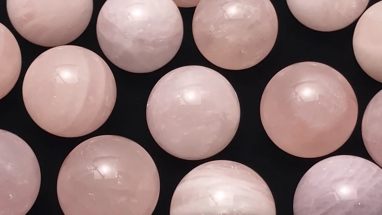 天然石 ムーンストーン スフィア 2つ、スターローズクォーツ スフィア1つ 天然石 ムーンストーン スフィア 2つ、スターローズクォーツ スフィア1