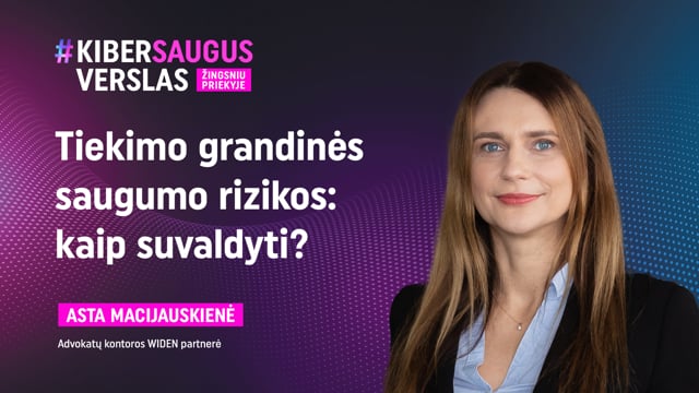 Tiekimo grandinės saugumo rizikos: kaip suvaldyti?