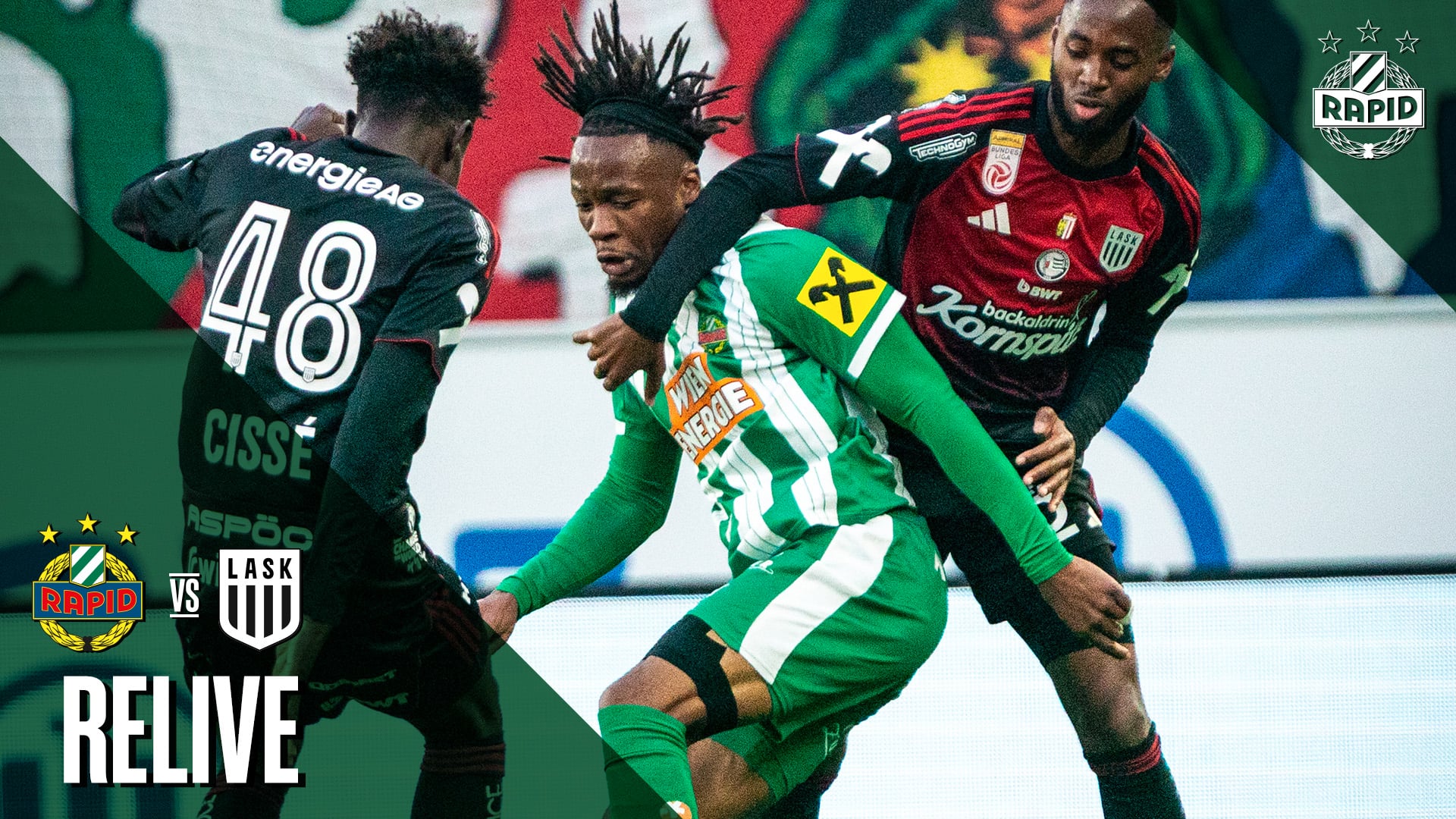 Relive: SK Rapid – LASK | 19.10.2025