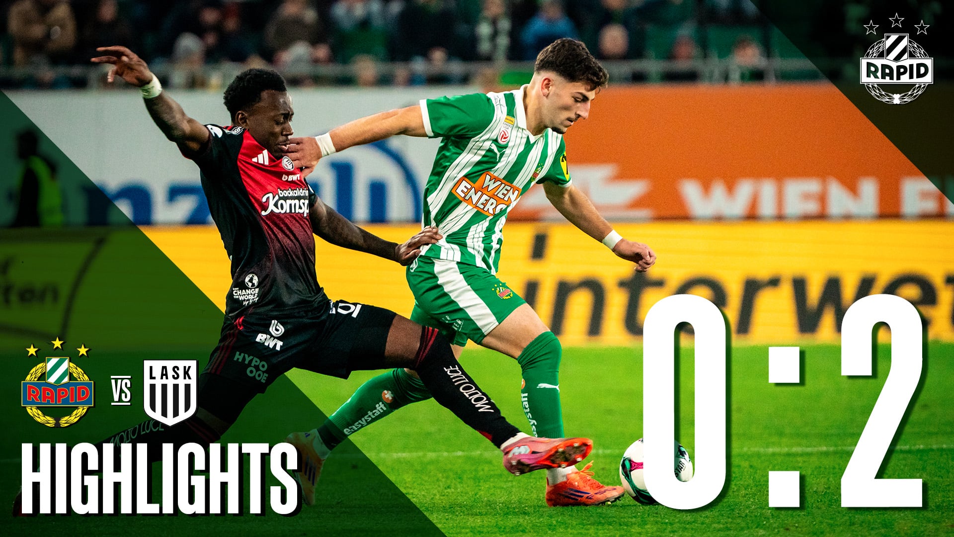 Highlights: SK Rapid – LASK | 19.10.2025
